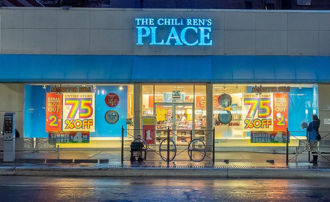 The Children's Place store in New York
