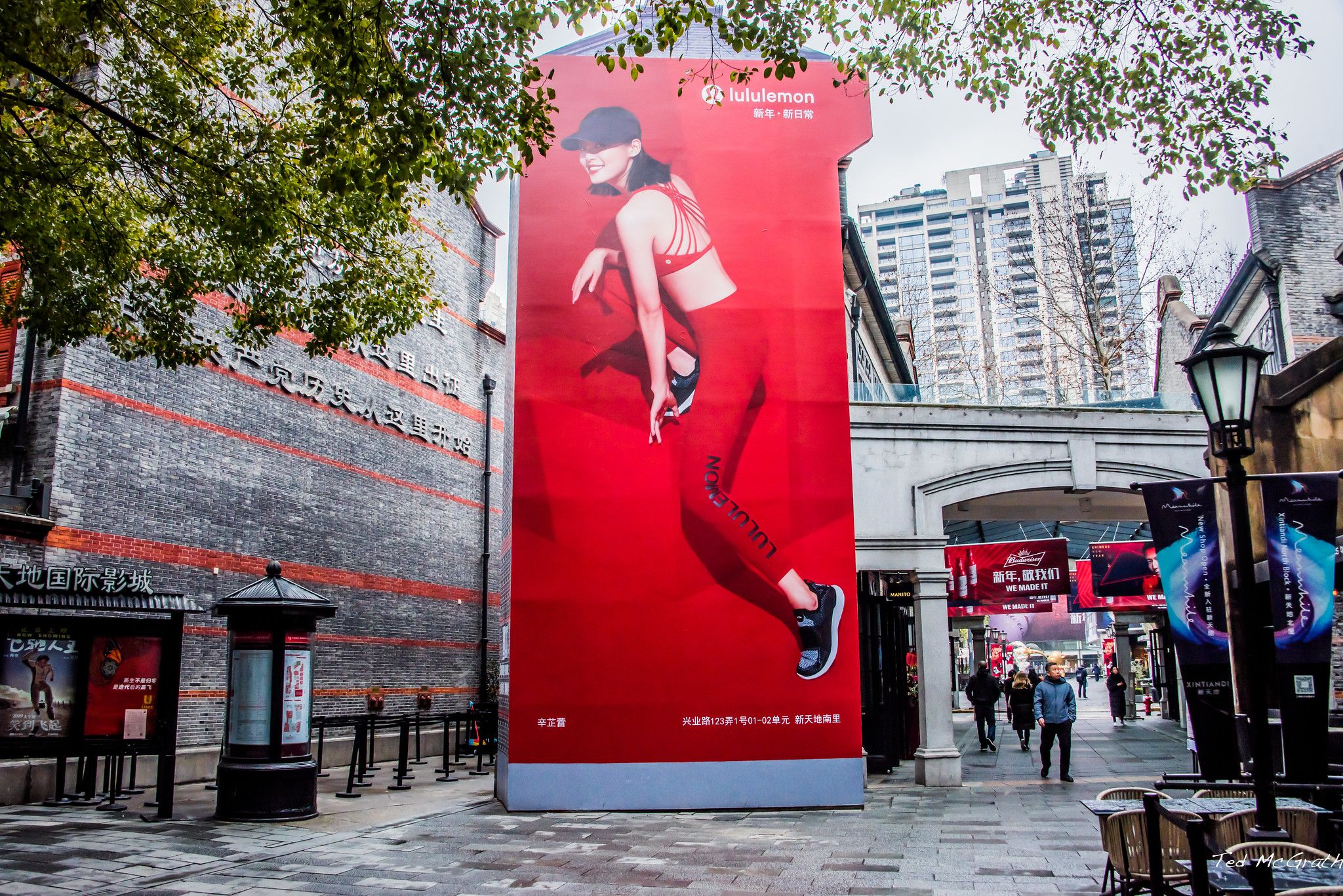 Lululemon is also reportedly being challenged by cheaper alternatives, or “dupes,” gaining popularity on platforms like TikTok. Photo via Ted McGrath on Flickr