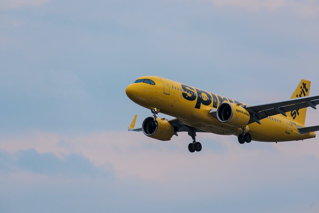Spirit Airlines | Source: Pexels