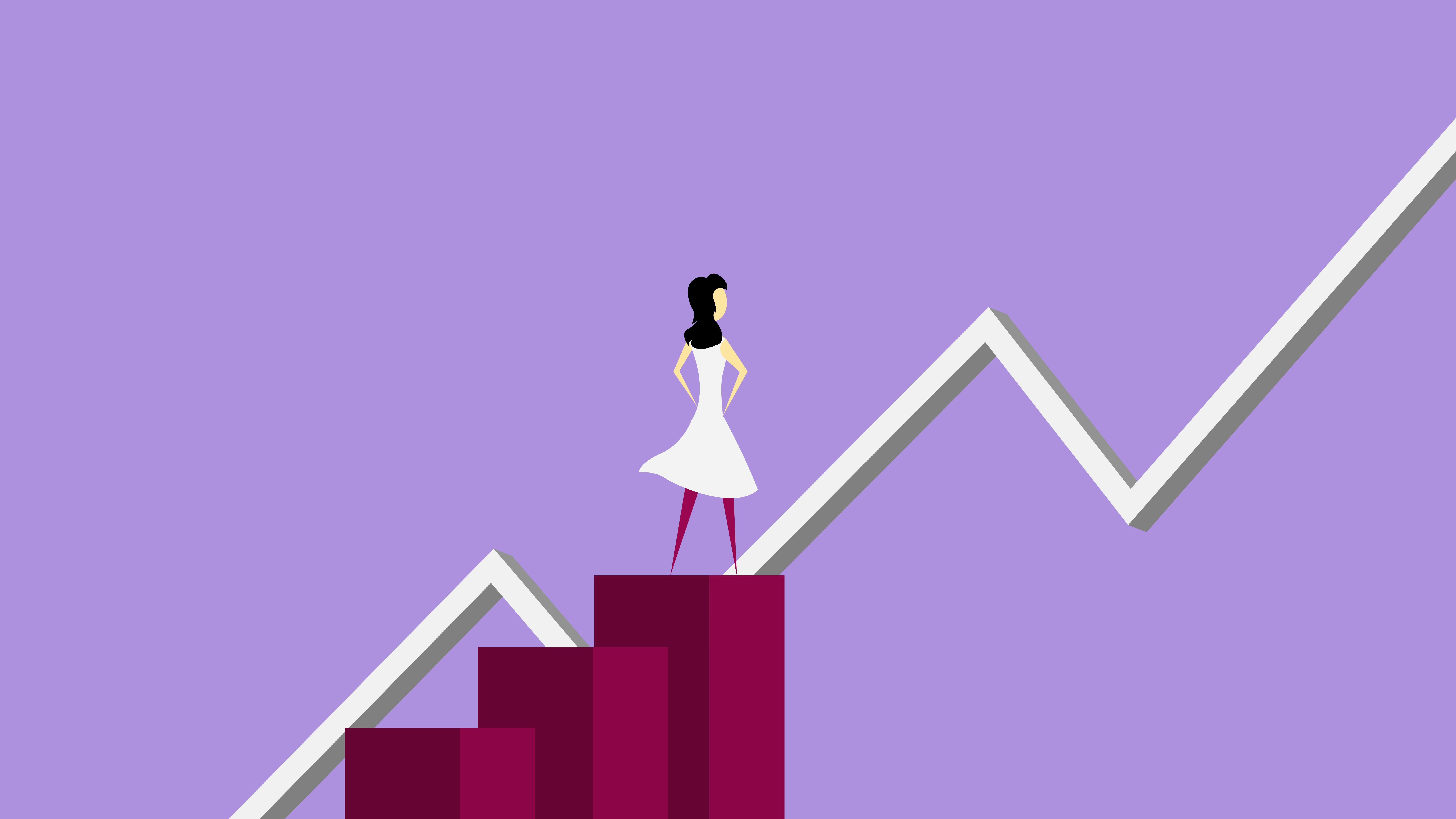 Trending retail stock illustration