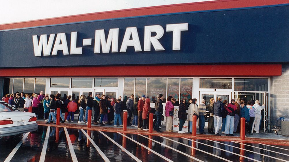 Walmart’s latest earnings and revenue topped Wall Street estimates and the firm also raised its full-year guidance.