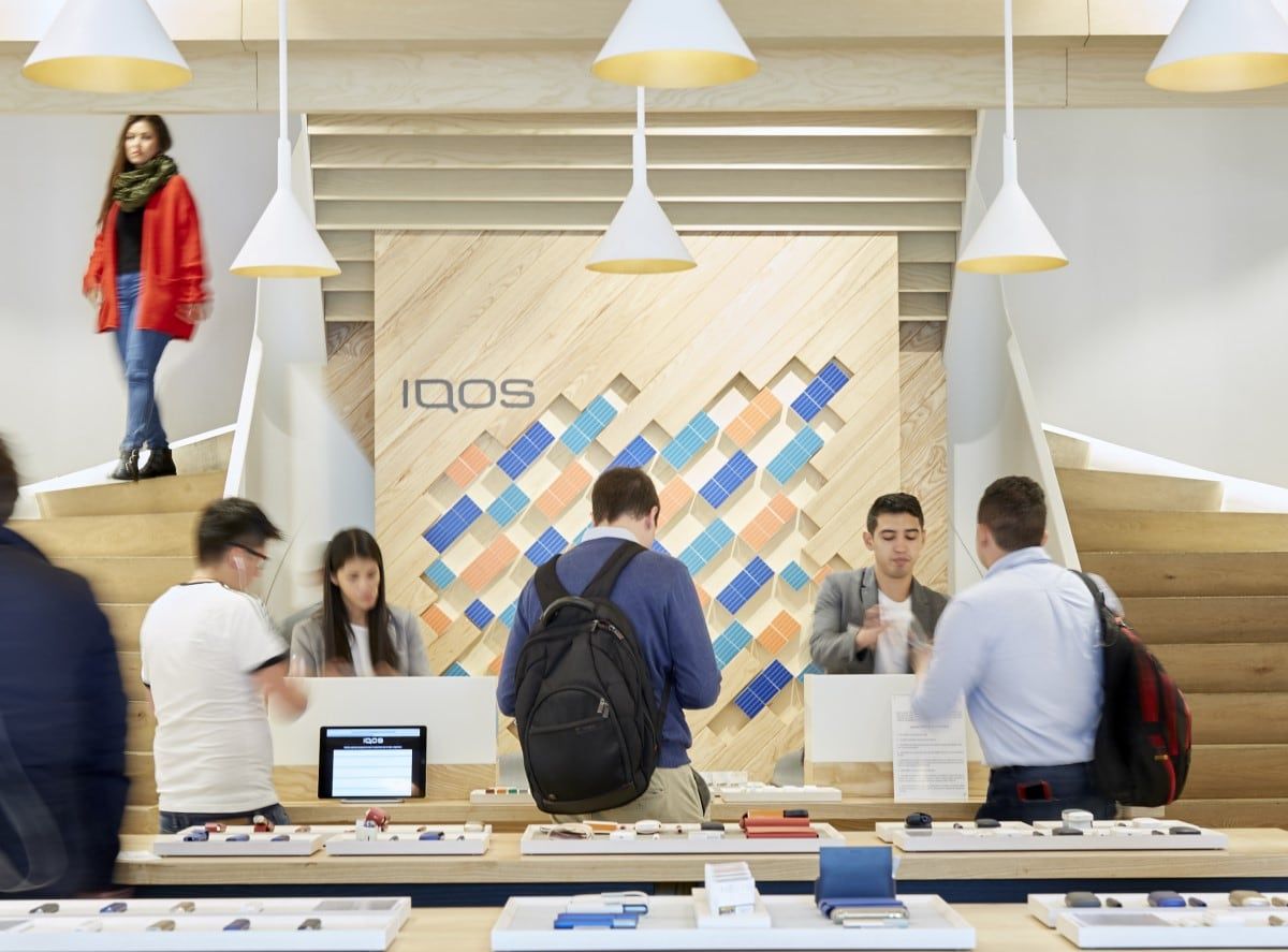 Philip Morris' IQOS store in Bogota, Colombia | Source: Philip Morris International