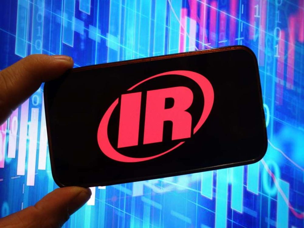 In this photo illustration, the Ingersoll Rand company logo is seen displayed on a smartphone screen. (Photo Illustration by Piotr Swat/SOPA Images/LightRocket via Getty Images)