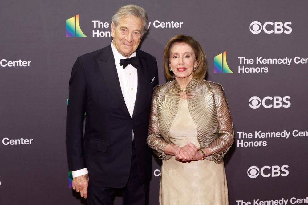 Paul Pelosi and Nancy Pelosi attend the 2024 Kennedy Center Honors at The Kennedy Center on December 08, 2024 in Washington, DC.