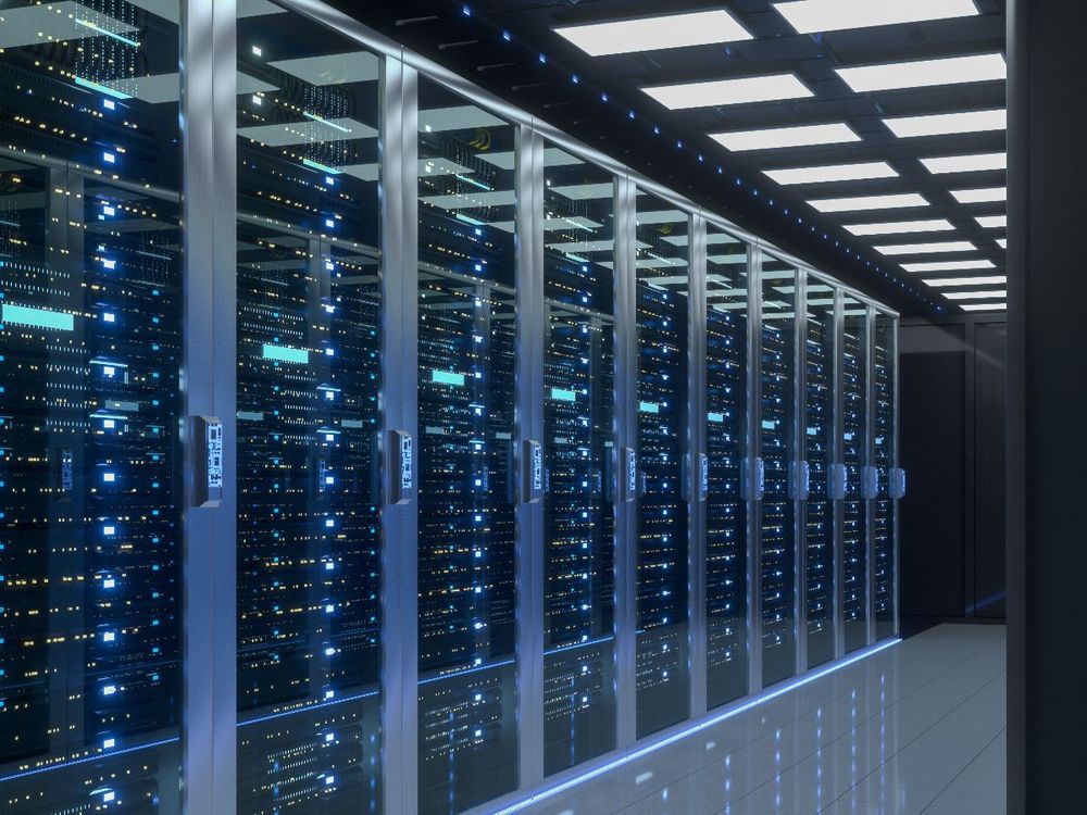 Representative image of Bitcoin mining servers. (Photo by Jason Marz/Getty Images)