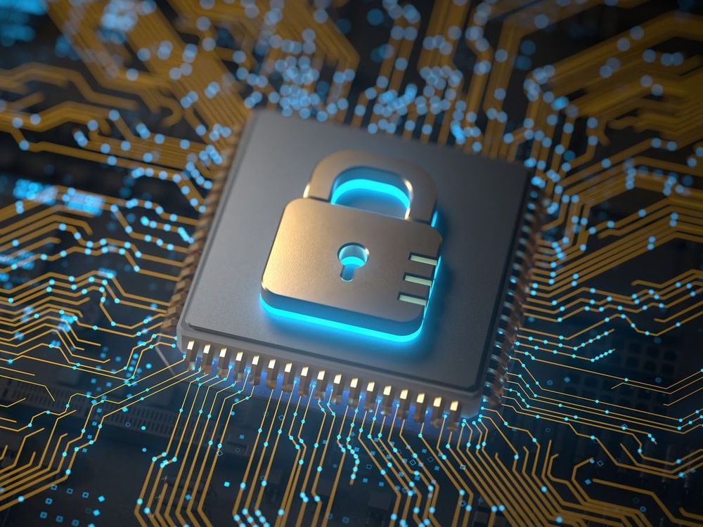 Cyber Security Data Breach Protection Ransomware Email Phishing Encrypted Technology, Digital Information Protected Secured - stock photo.