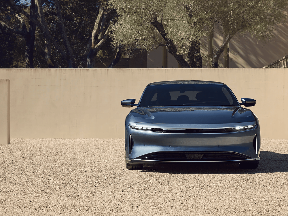 Lucid has recalled 1,500 of its Air Pure sedans on Nov. 15 due to concerns over drive power loss. | Source: Lucid Motors