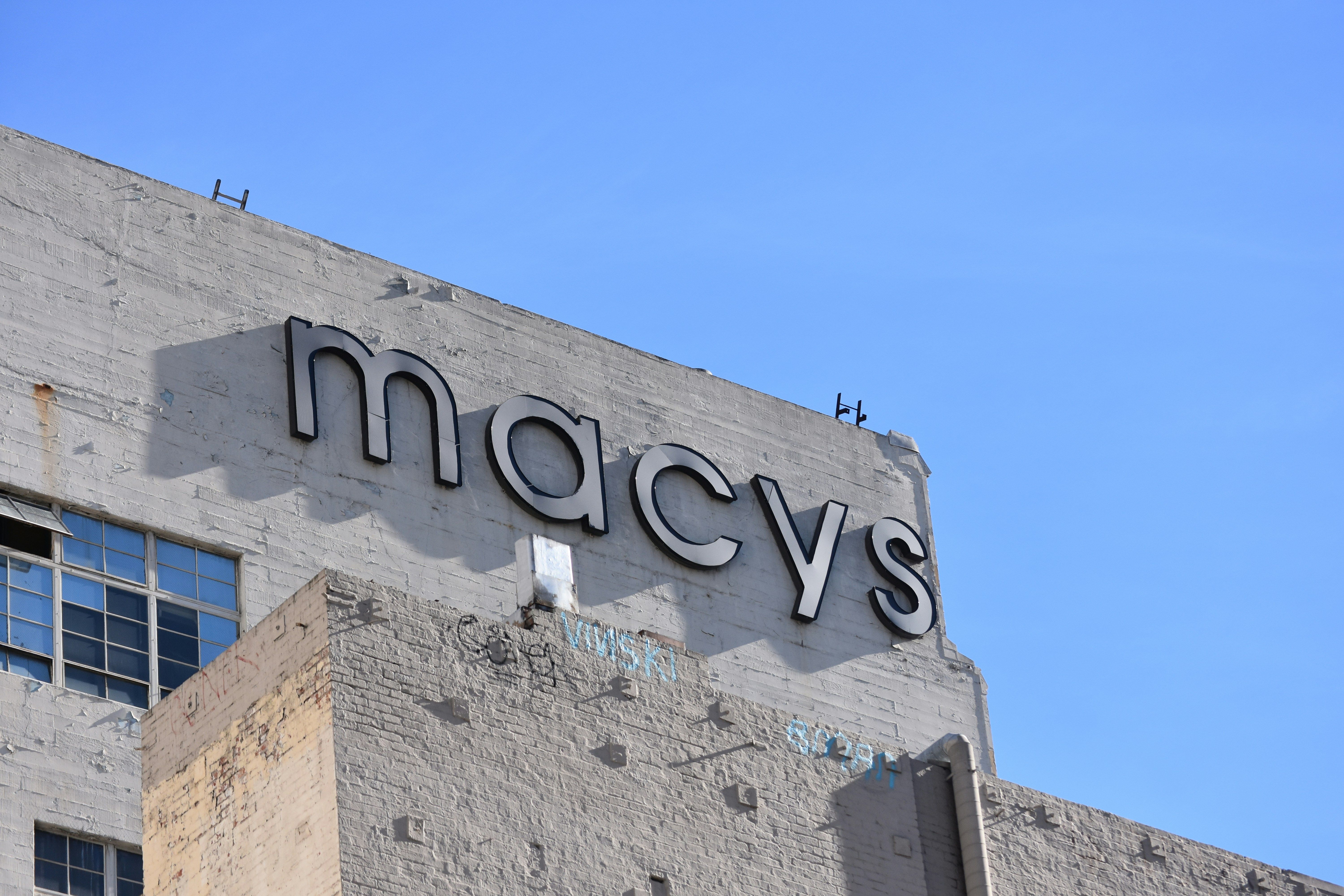 Macy’s said it updated its annual outlook to reflect a more discriminating consumer and heightened promotional environment relative to its prior expectations